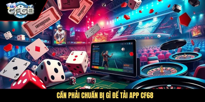 Cần phải chuẩn bị gì để tải app CF68