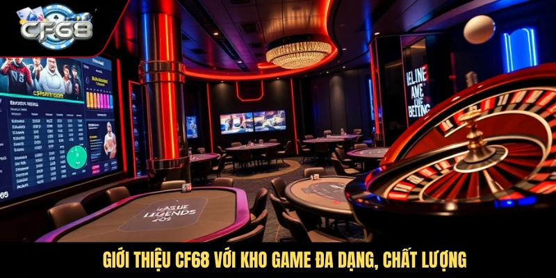 Giới thiệu CF68 với kho game đa dạng, chất lượng