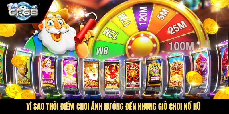 Vì sao thời điểm chơi ảnh hưởng đến khung giờ chơi nổ hũ
